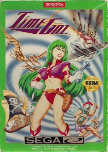 Cover Time Gal for Sega CD